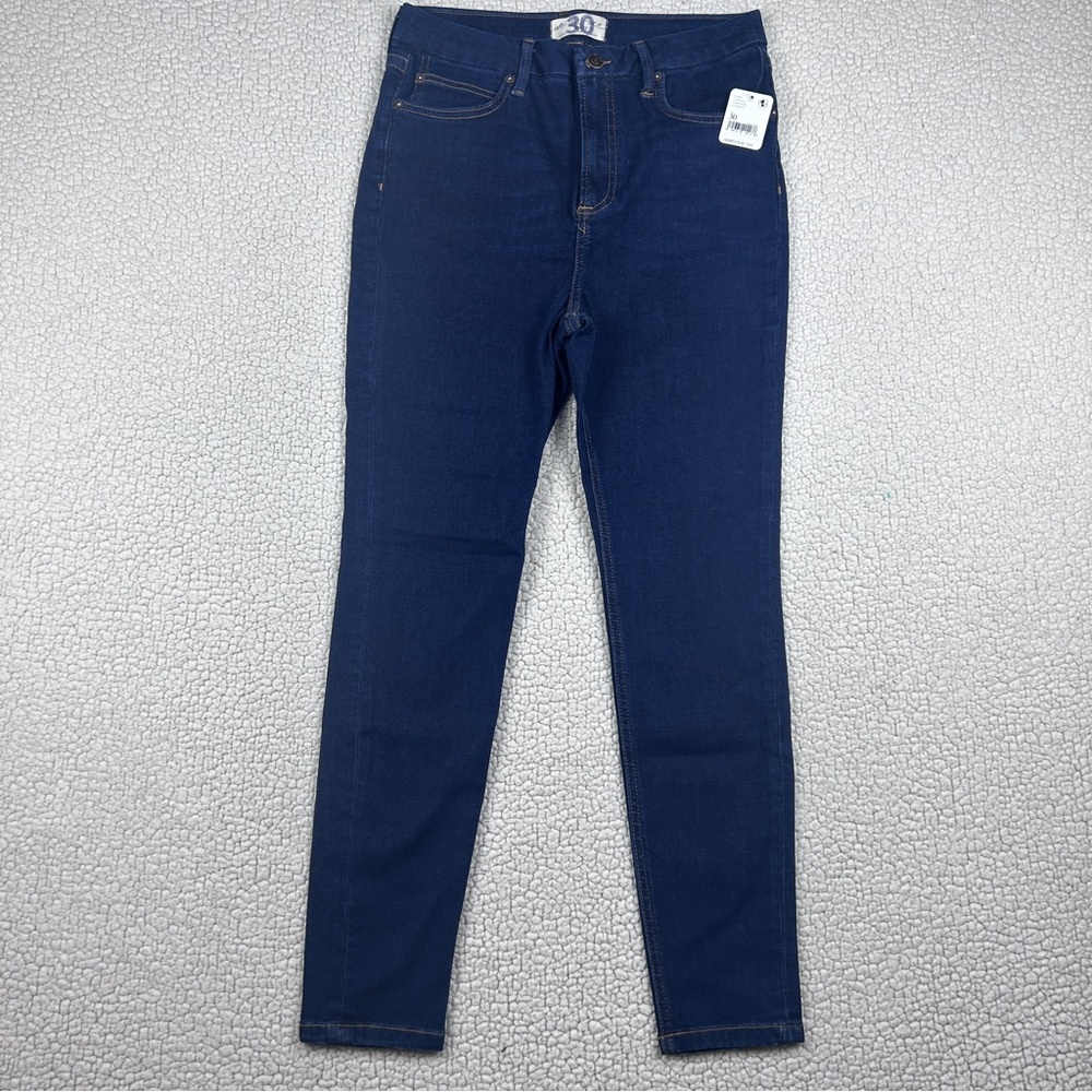 We the Free Free People Jeans Size 30 Blue Dark Wash Krissy High-Rise Skinny NWT